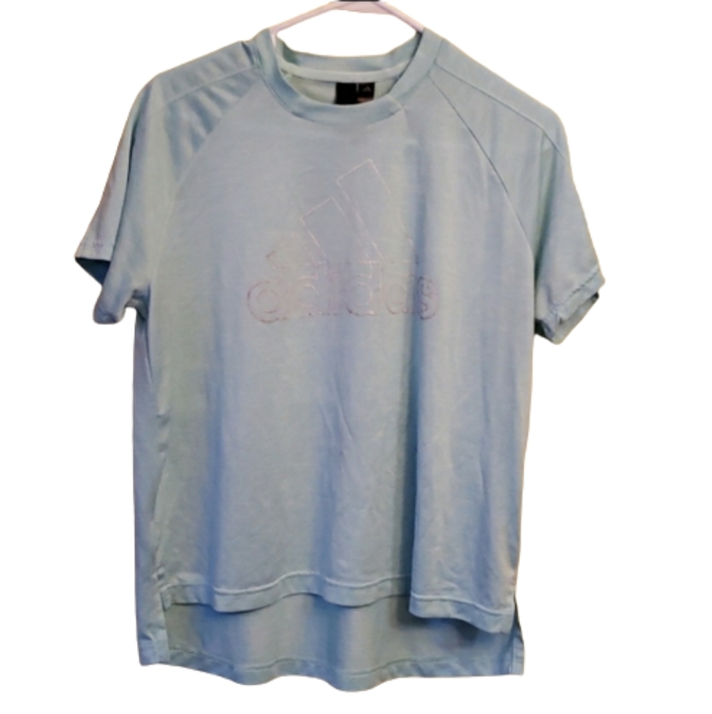 Adidas Womens Short Sleeve Shirt Size Large